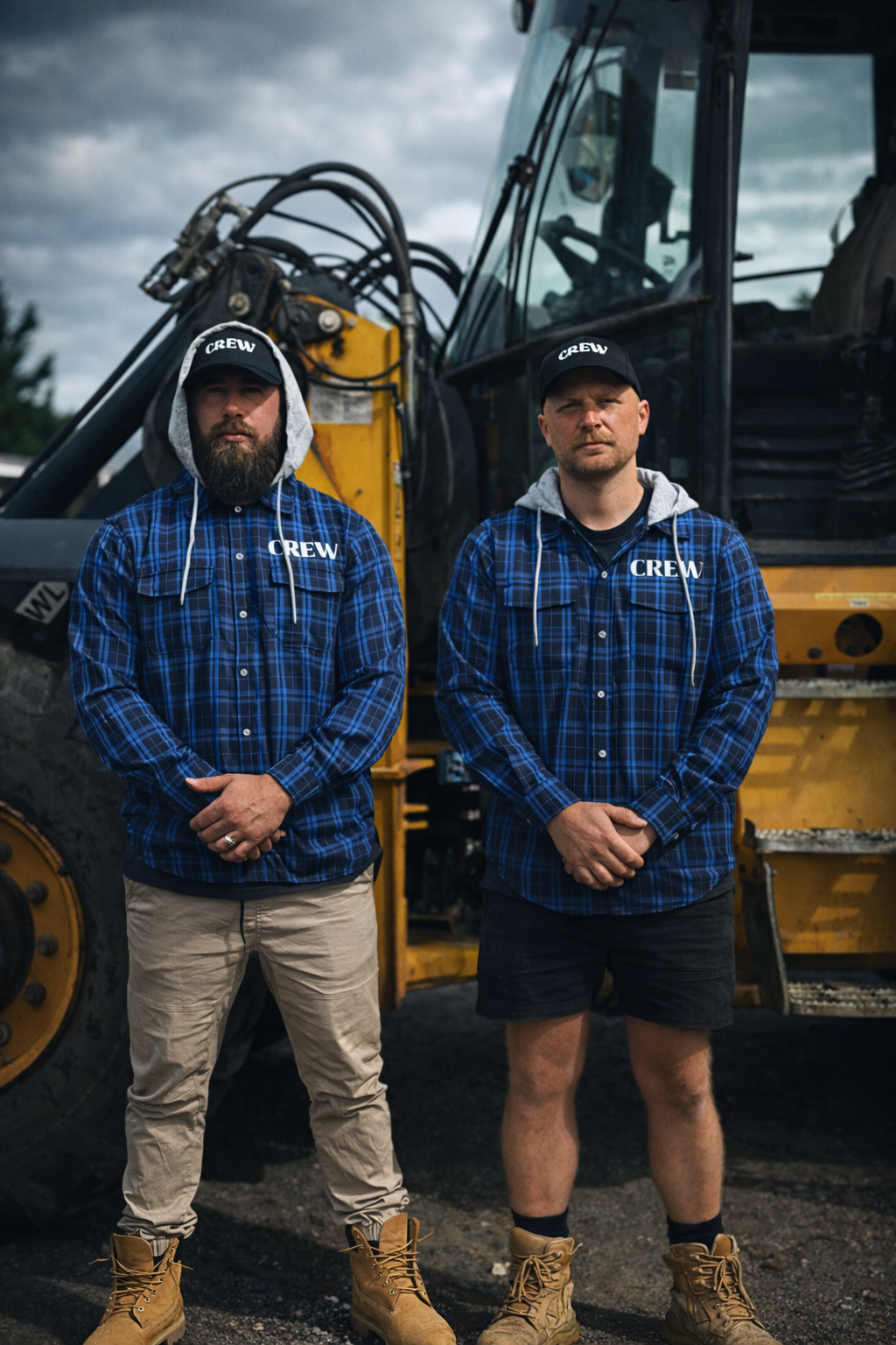 hooded work shirt, plaid work shirt, tradie work shirt, workwear hooded shirt, flannel work shirt hoodie, durable hooded work shirt, breathable workwear shirt, long sleeve hooded work shirt, work shirt with hood