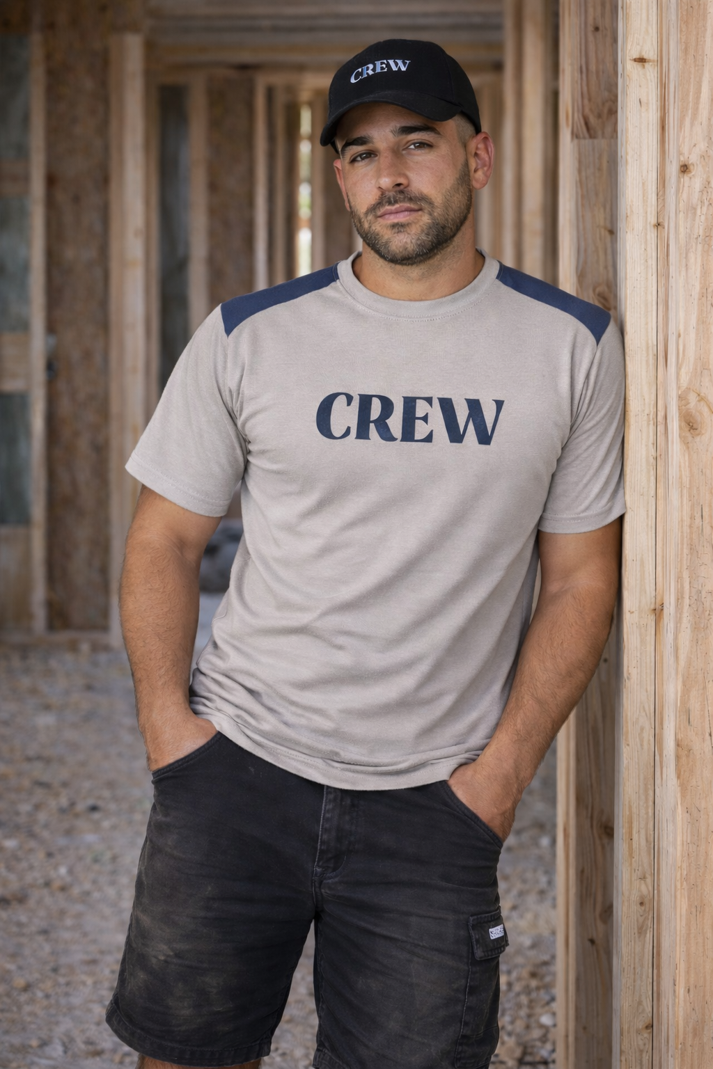 work t-shirt, tradie work t-shirt, workwear t-shirt, crew work t-shirt, construction work t-shirt, australian workwear t-shirt, polyester cotton work t-shirt, durable work t-shirt, breathable workwear tee, lightweight work t-shirt