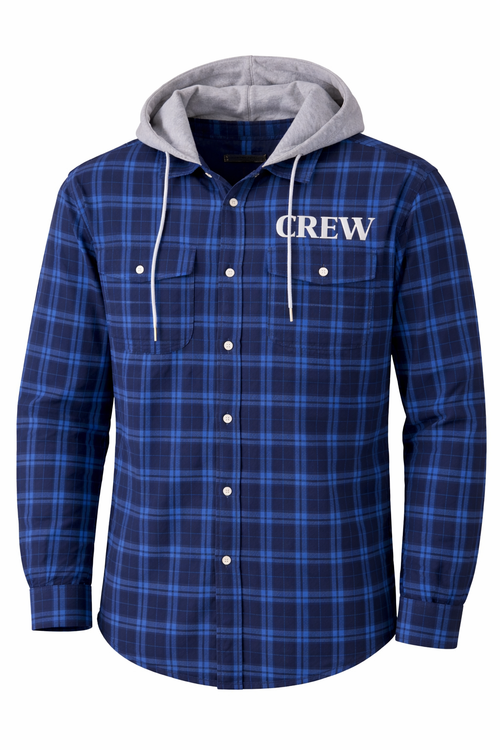hooded work shirt, plaid work shirt, tradie work shirt, workwear hooded shirt, flannel work shirt hoodie, durable hooded work shirt, breathable workwear shirt, long sleeve hooded work shirt, work shirt with hood